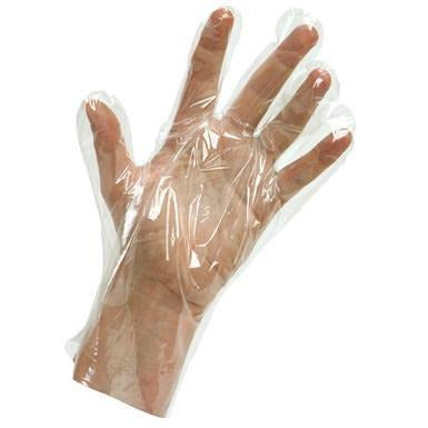 Safetouch Disposable Polythene Gloves - Medium x 1,000 -