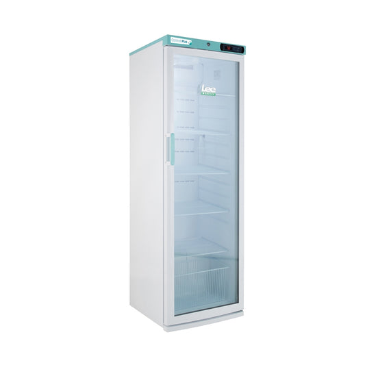 Lec PPGR353UK-LHH - 353L Lec Pharmacy Fridge - Glass Door - Left Hand Hinge - Lec