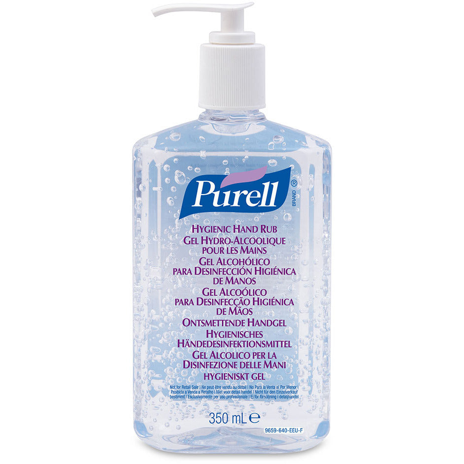 Purell Instant Hand Sanitiser 350ml Pump Per Case of 12 - Purell