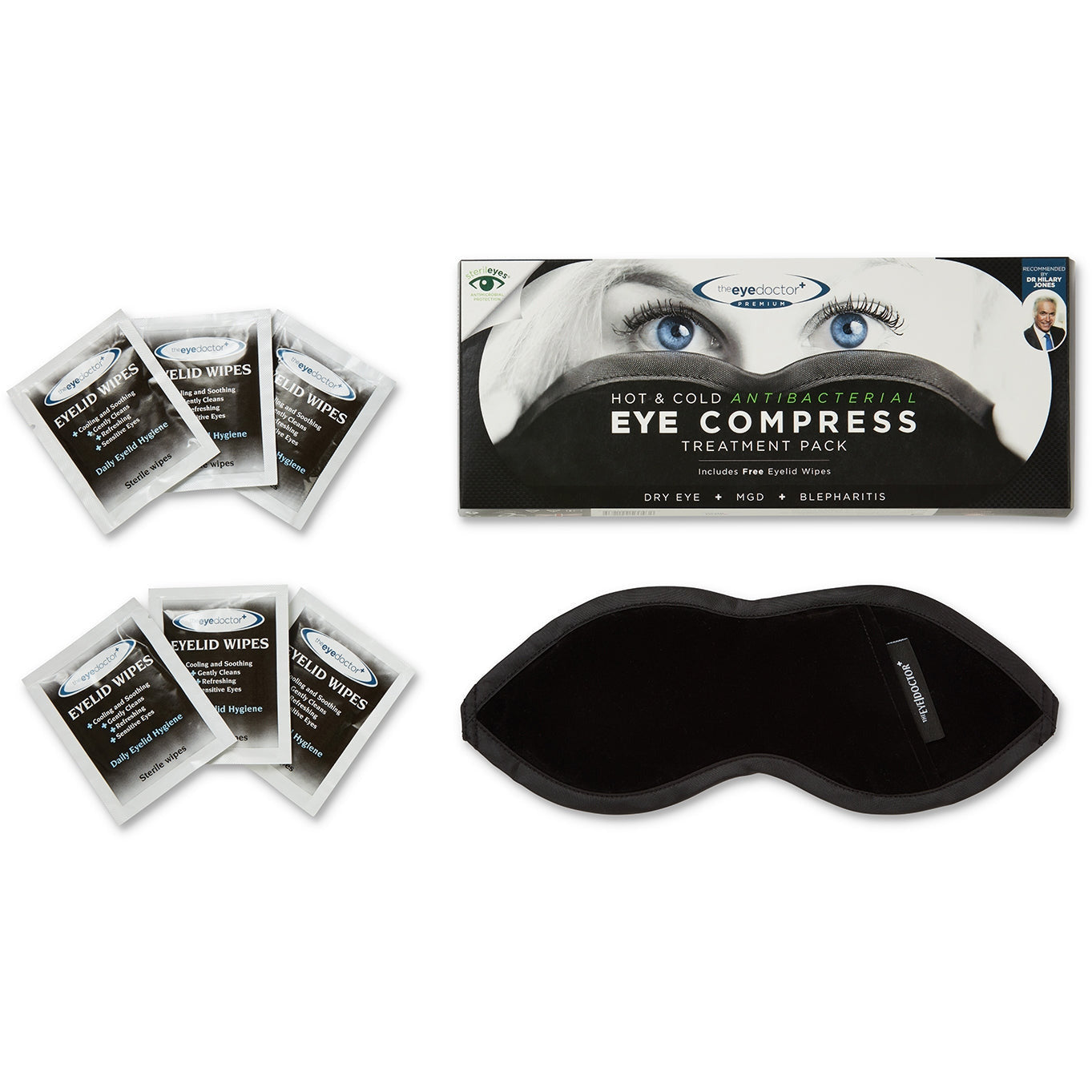 The Eye Doctor Premium Treatment Pack Eye Compress. - The Body Doctor