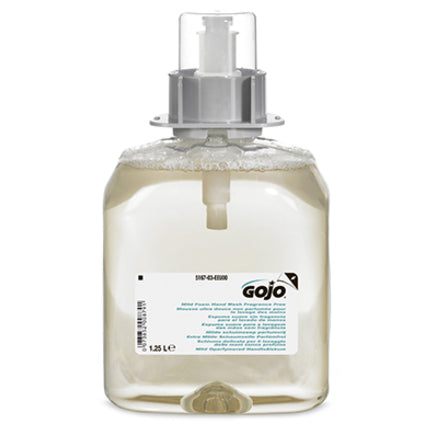 GOJO Mild Foam Hand Soap Fragrance Free x3 - Bunzl Catering Supplies