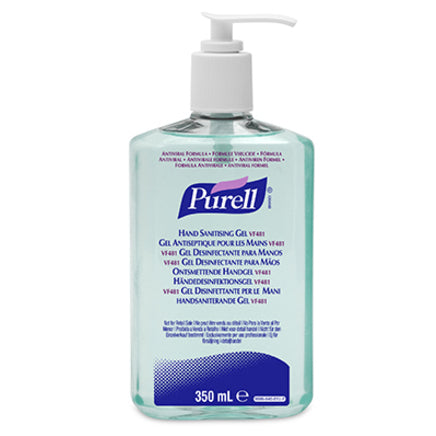Hand Sanitiser, Pump Bottle - 300ml, Purell - Bunzl Catering Supplies