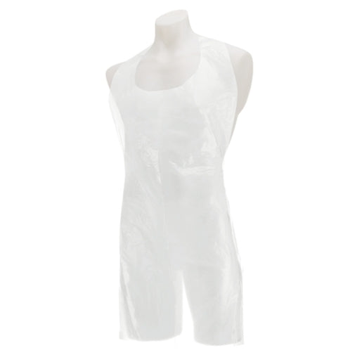 Biodegradable White Aprons - Case of 1000