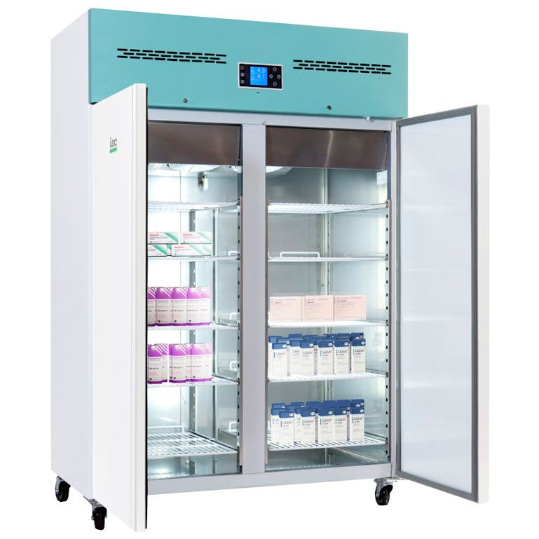 Lec PSR1200UK - 1200 Litre Large Capacity Pharmacy Fridge - Solid Door