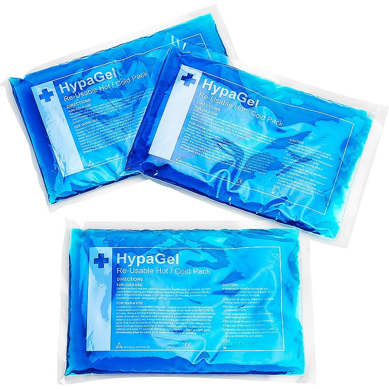 HypaGel Hot/Cold Pack Large, Pack of 3 - Safety First Aid