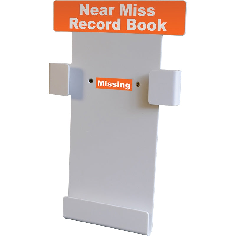 Near Miss Record Book Station (Empty) - Safety First Aid