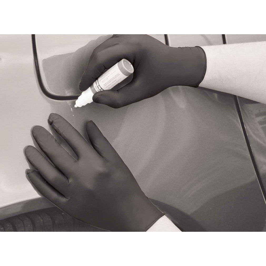 Nitrile Powder Free Medium Gloves - Black box of 100 - HPC