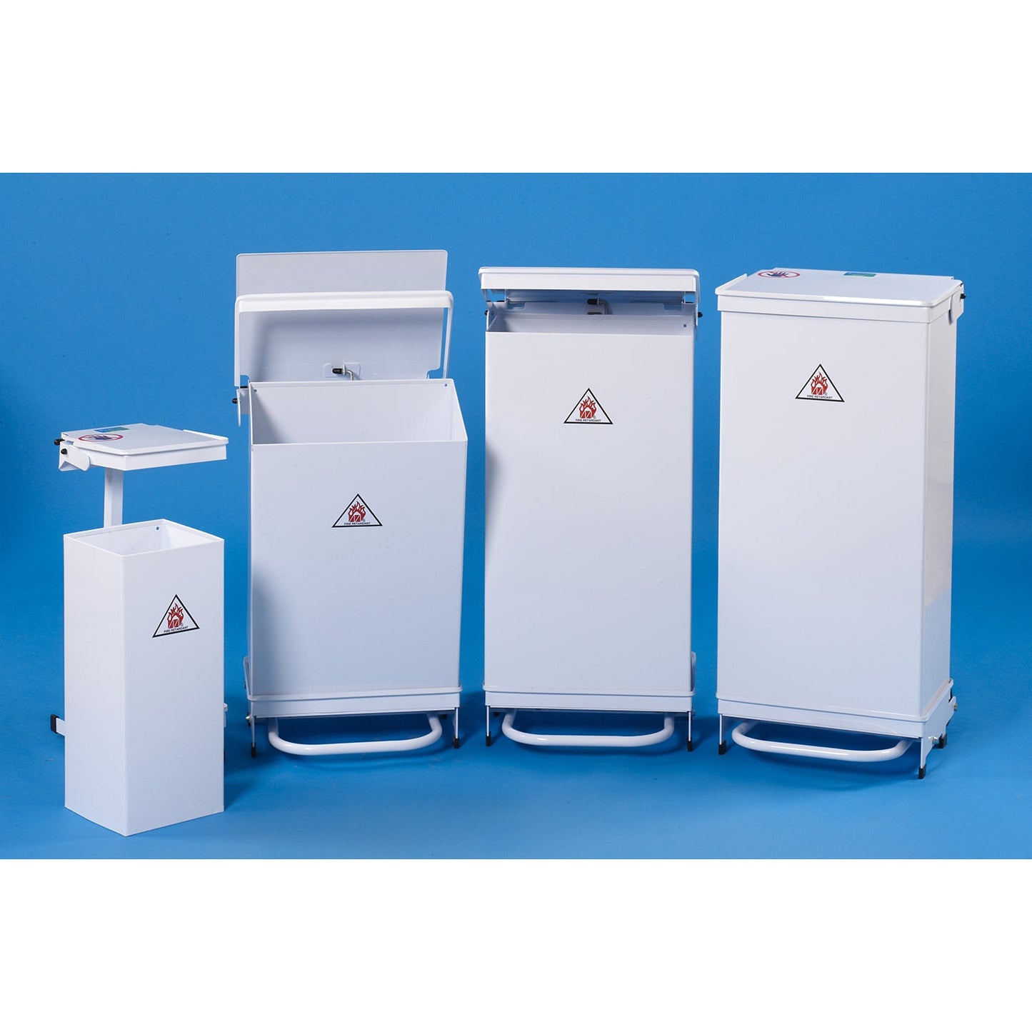 Removable Body Sack Holder - Hands Free, Pedal Operated Lid - Silent Closing - 70L -