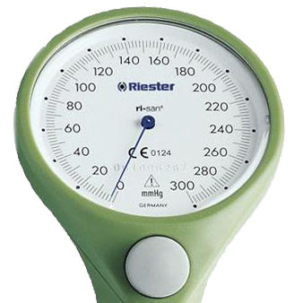 Ri-san Aneroid Sphyg in Green with Child Size Cuff