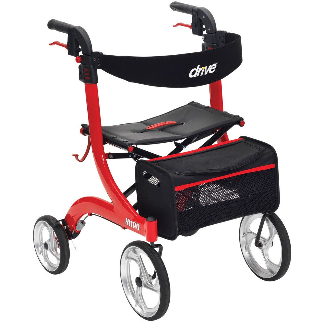 Nitro Lightweight Aluminium Rollator -
