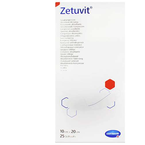 ZETUVIT STERILE 10cm x 20cm Pack of 25 - Axis Medical