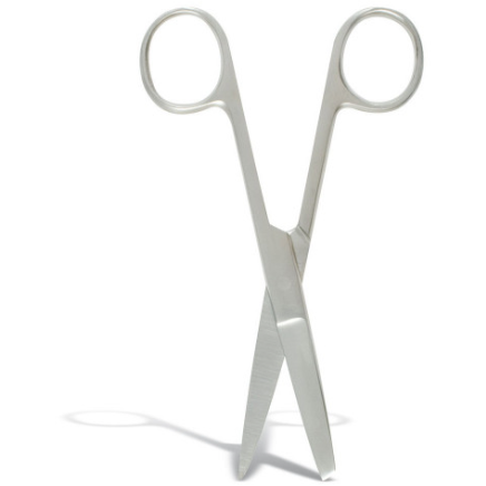 Nurses Scissors - Stainless Steel 5" - s/s - Reliance