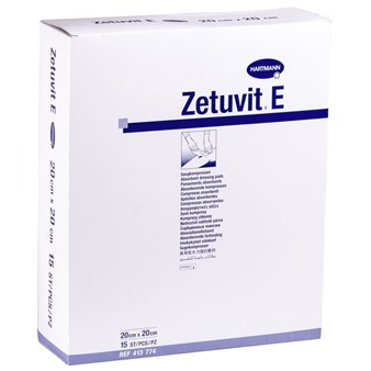 Zetuvit E Non Sterile 10cm x 10cm - Pack of 50