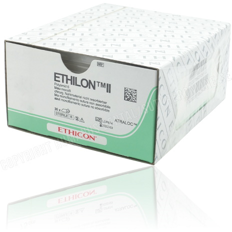 Ethilon Black - Monofilament - 75cm - Qty 36 - Ethicon
