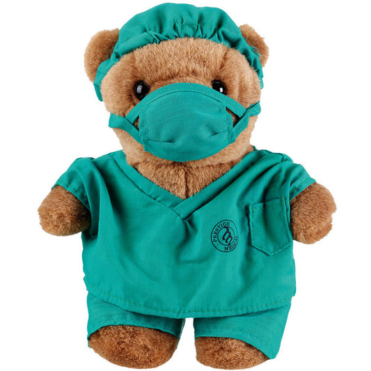 Teal Scrub Doctor Teddy Bear Gift