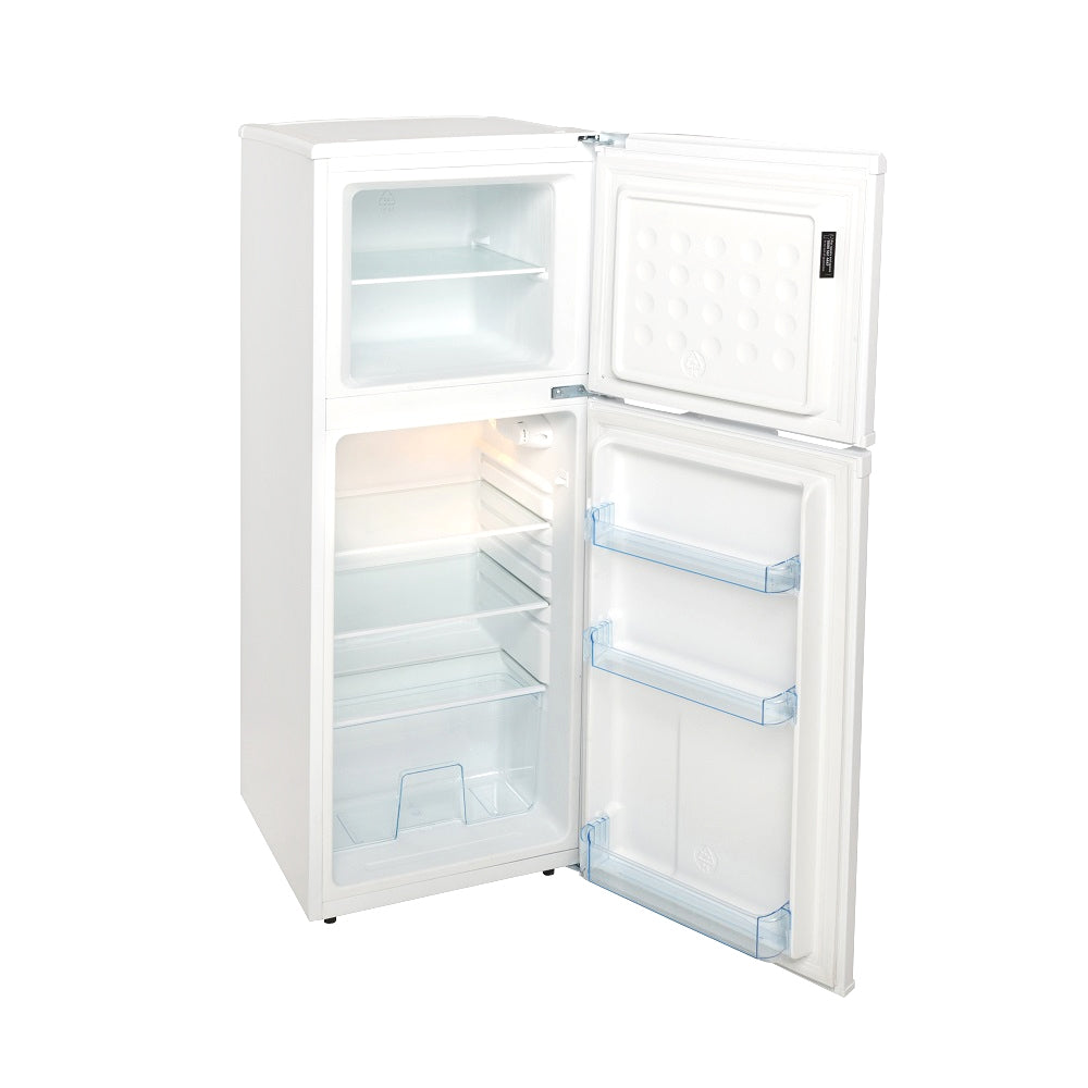 LC SCS136W essenChill Fridge Freezer Solid Door White 100/36L - Lec