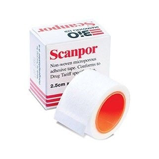 Scanpor Tape 2.5cm x 5m