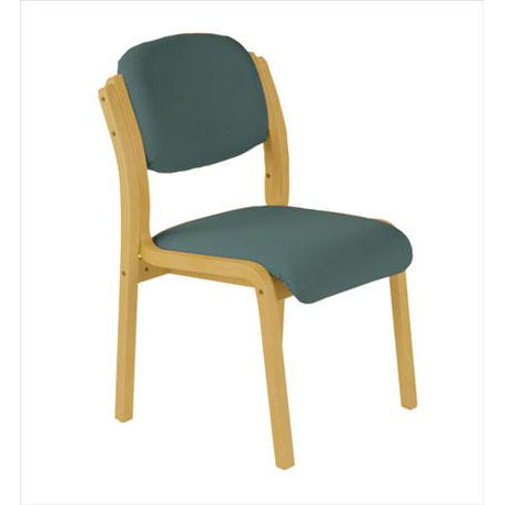 Flex Wood Stacking Chair  Havana Upholstery