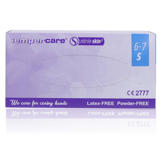 Nitrile Gloves Sempercare Skin2 - Small x 200 - SemperMed