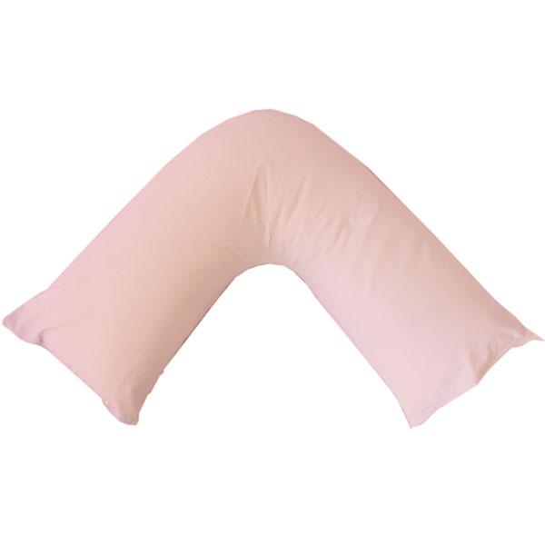 SleepKnit V-Shaped Pillowcase - FR Polyester - 72x31x37cm