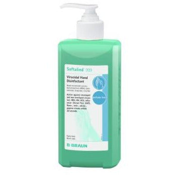 Softalind 999 Virucidal Hand Disinfectant - 500ml with Pump -