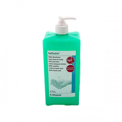 Softaskin 1000ML Hand Wash Bottle - Dispensing Pump