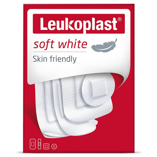 Leukoplast Soft White 20 pcs - Assorted sizes