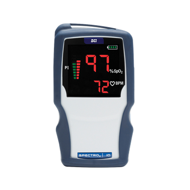 SPECTRO2 10 Pulse Oximeter System With Adult Spot-Check Finger Sensor - ICU Medical