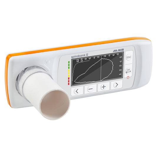 MIR Spirobank II Advanced Spirometer with 60 x Disposable Turbines