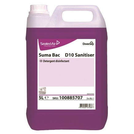 D10 Detergent Disinfectant Suma Bac - Bunzl Clean