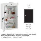 Sunflower CDC28 Cabinet with 4 shelves/4 trays/1 doors with ligh