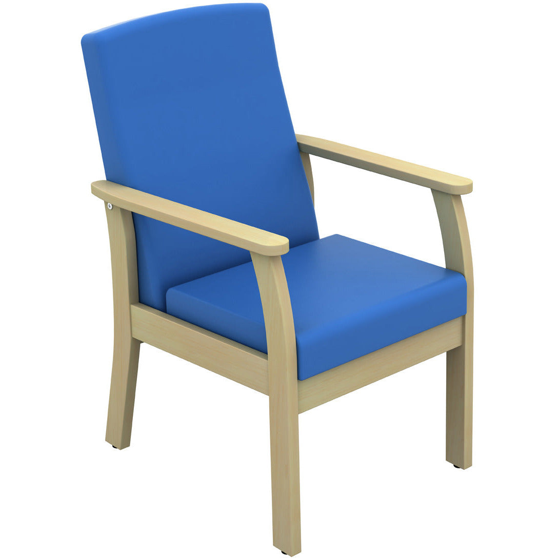 Sunflower Atlas Low-Back Patient Chair with Arms - Vinyl Upholstery -
