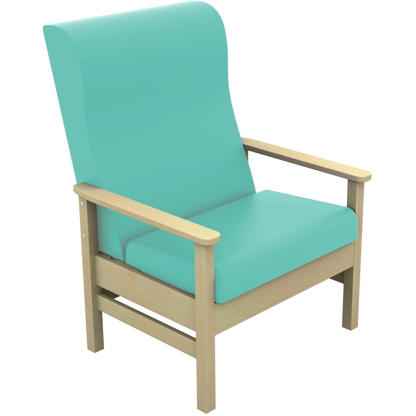 Sunflower Atlas Bariatric High-Back Patient Chair - Vinyl Upholstery -