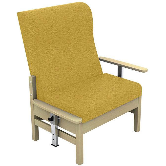 Sunflower Atlas Bariatric Patient Chair with Drop Arms - Intervene Upholstery -