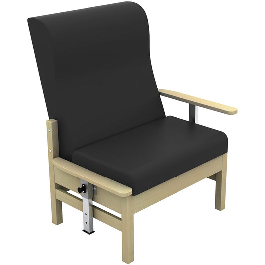 Sunflower Atlas Bariatric Patient Chair with Drop Arms - Vinyl Upholstery -