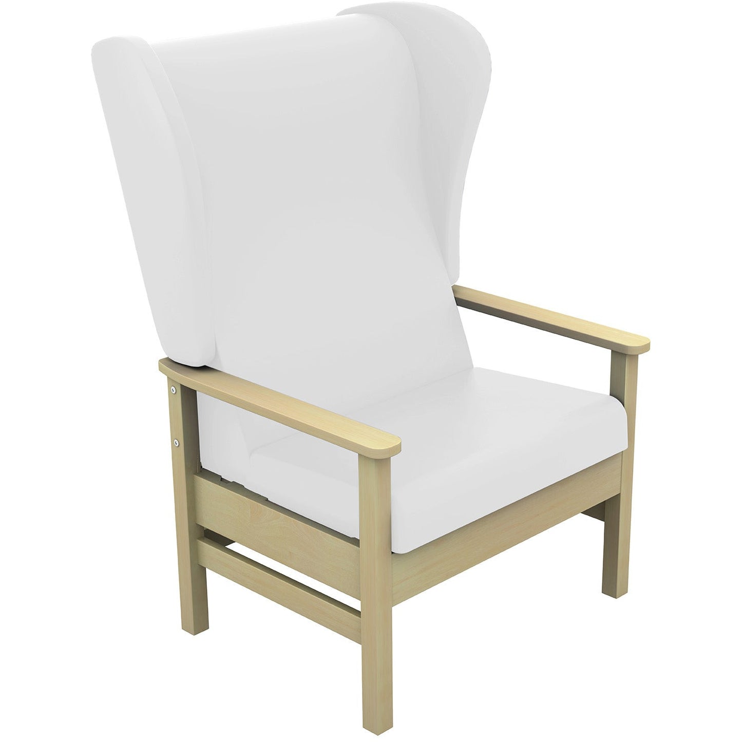 Sunflower Atlas Bariatric High-Back Patient Chair with Wings - Vinyl Upholstery -