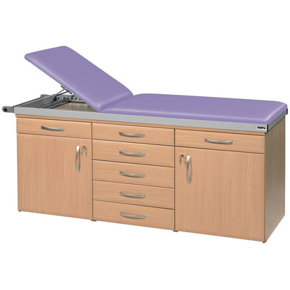 Sunflower Specialist Treatment Couch - 2 Cupboard Units, 1 Drawer Unit, 2 Section