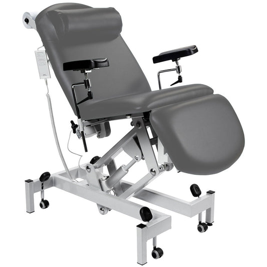 Sunflower Fusion Phlebotomy Chair with Electric-Assisted Sections & Tilting Seat - Electric -