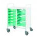 Sunflower Vista 60 Trolley with 6 Single 3 Double -