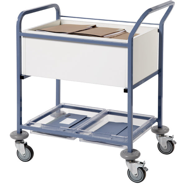 Sunflower Medical Records Trolley without Locking Lid -