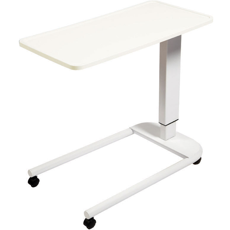 Sunflower Overbed Table with Parallel Base and High-Impact PVC Top -