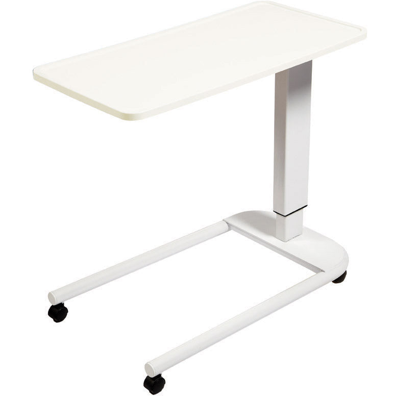 Sunflower Overbed Table with Parallel Base and High-Impact PVC Top