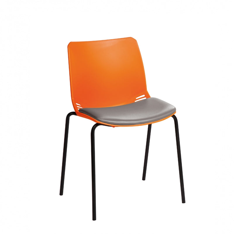 Sunflower Neptune Visitor Seat (Moulded) - Without Arms - Vinyl Seat Pad -