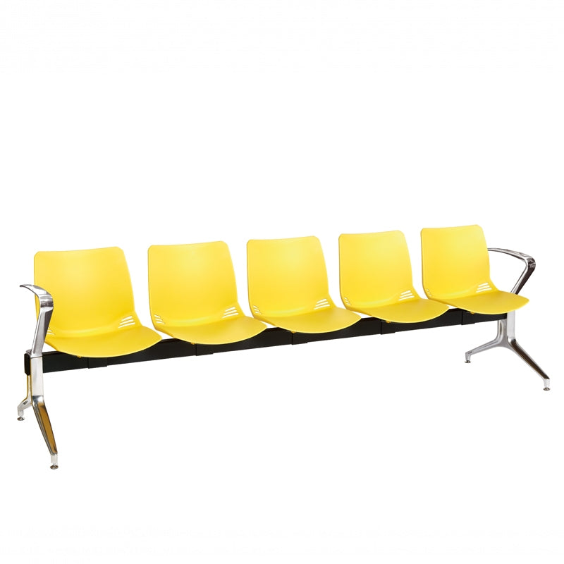 Sunflower Neptune Visitor 5 Seat Module (Moulded) - 2 Chrome Arms -