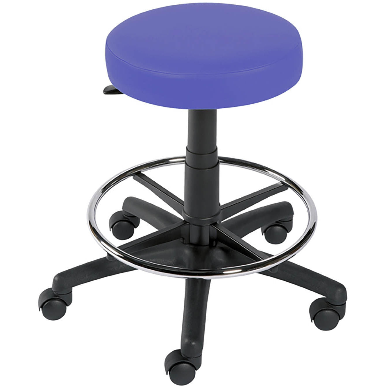 Sunflower Gas-Lift Stool with Glides & Foot Ring