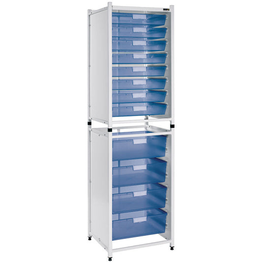 Sunflower Vista High Level Drawer Unit - 8 Single, 4 Double Trays -
