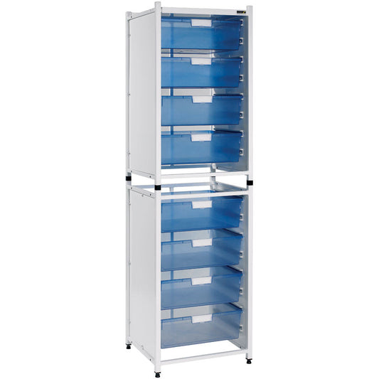 Sunflower Vista High Level Drawer Unit - 8 Double Trays -