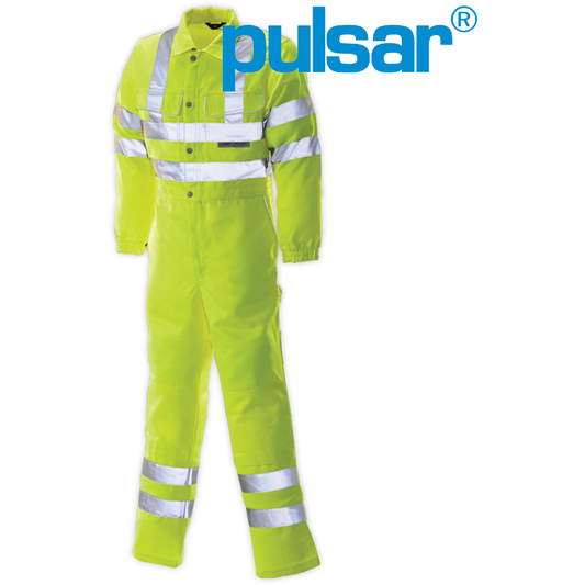 Pulsar/Pulsarail Hi-vis Coverall - Yellow -