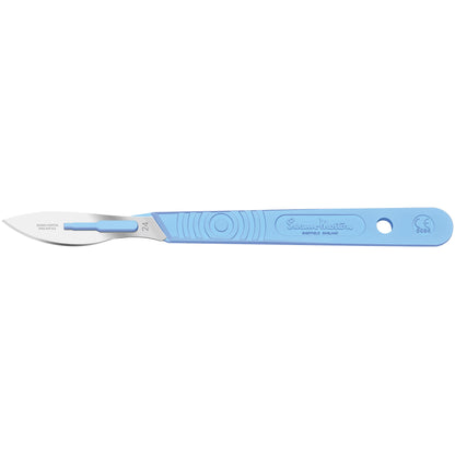Sterile Disposable Scalpel No.24 Blade with Polystyrene Handle x 10