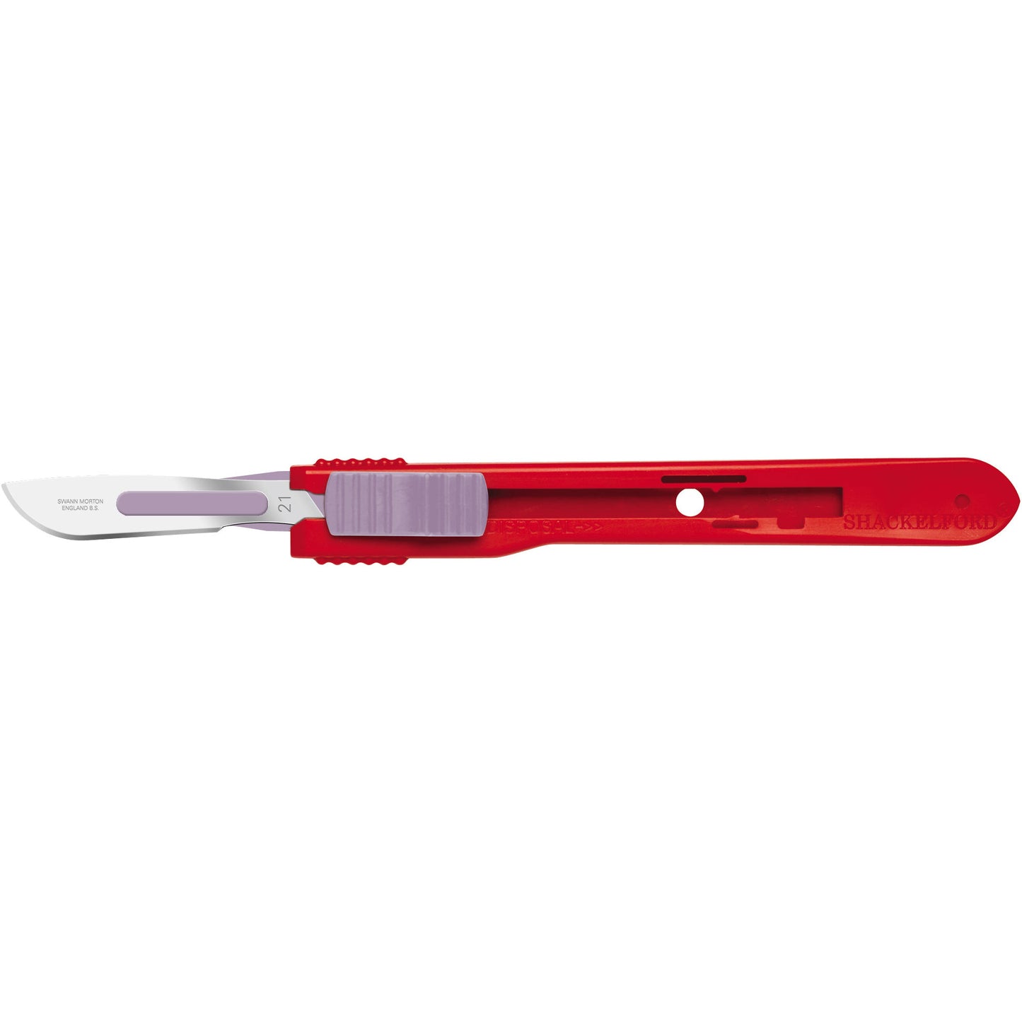 Retractable Safety Scalpel No.4 - Blade 21 - Sterile x 25 -